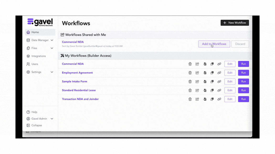 Gavel Help Guide Builder Collaboration
